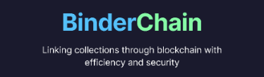 BinderChain logo: linking collections through blockchain with efficiency and security